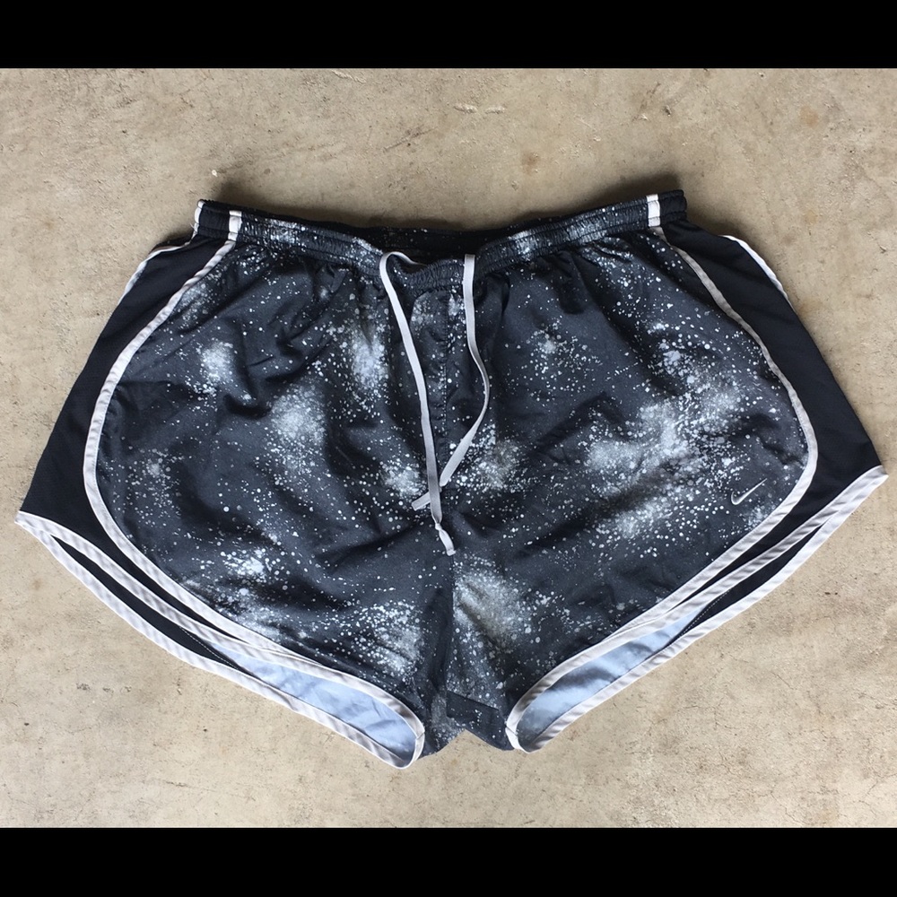 Nike Galaxy print running shorts